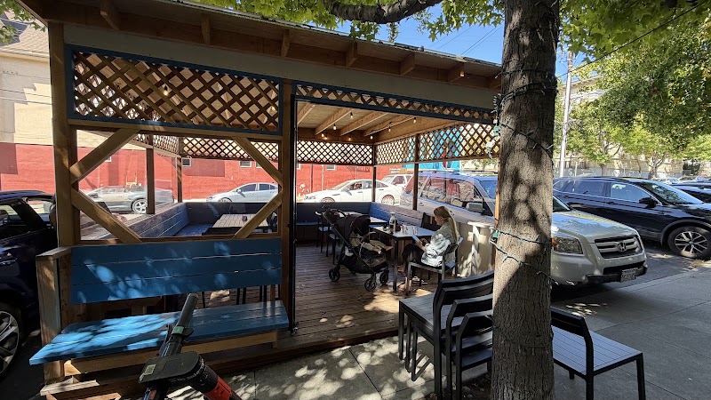 Marcella's Lasagneria interior or signature dish