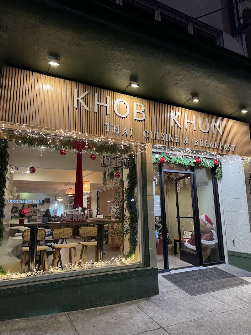 Khob Khun Thai cuisine & breakfast interior or signature dish