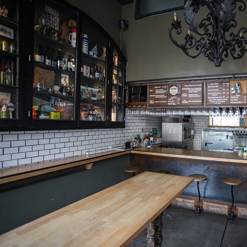 Woods Cervecería interior or signature dish