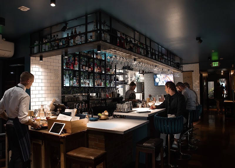 Indigo interior or signature dish