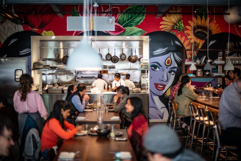 Besharam interior or signature dish