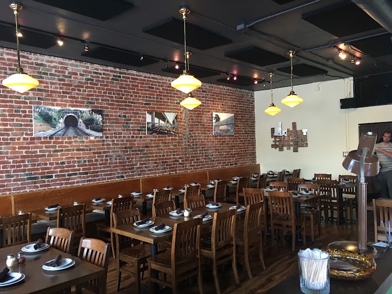 Little Star Pizza interior or signature dish